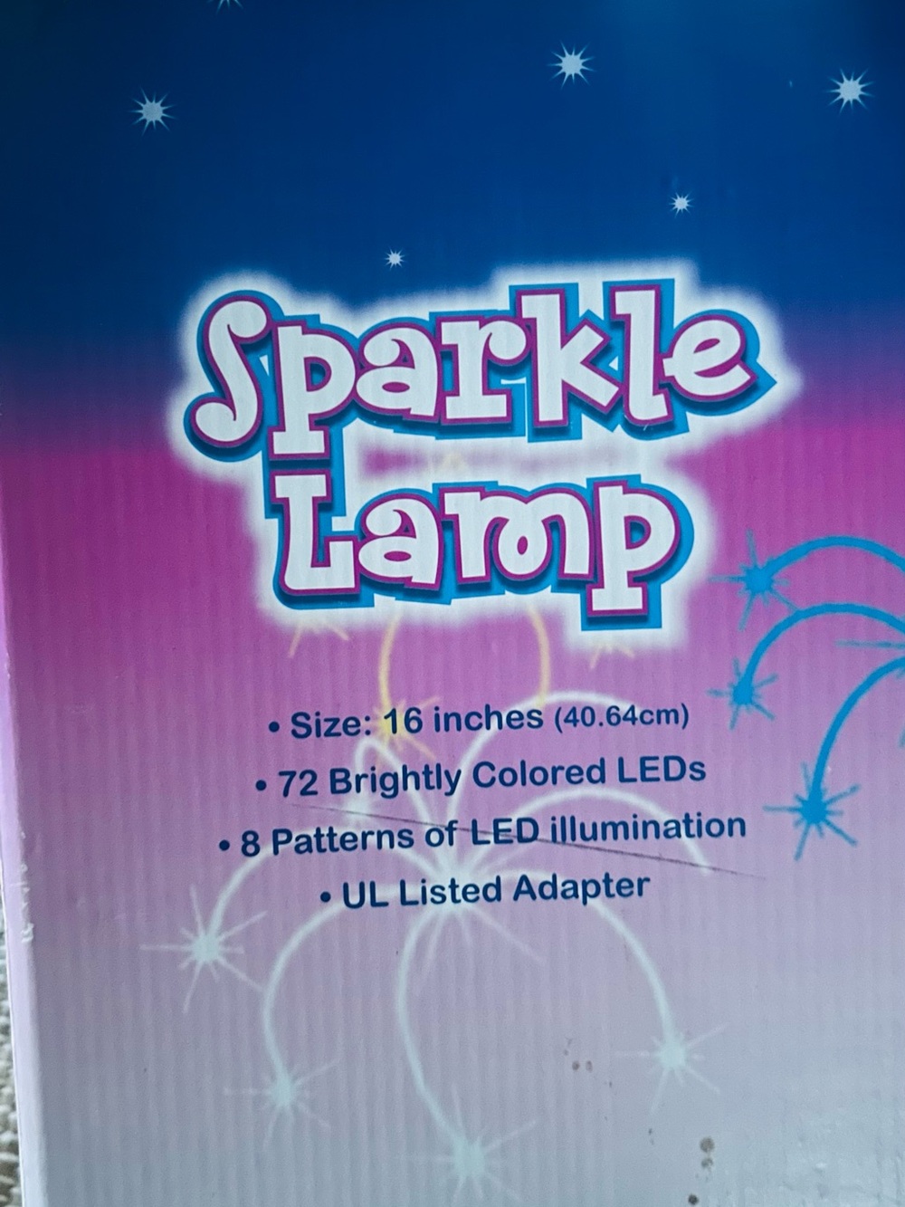 Vintage Sparkle Lamp - Picture 8 of 8